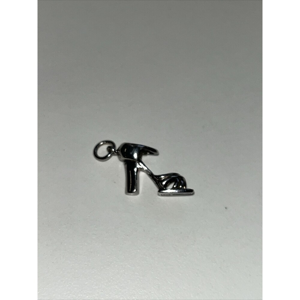 Sterling silver charm .925 Heel Shoe